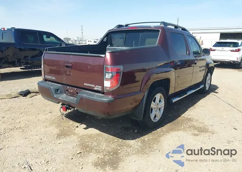 2012 Honda Ridgeline Rtl from USA, damaged, VIN 5FPYK1F56CB452408
